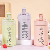 Personalized Kids Insulated Stainless Steel Water Bottle - Sokidsun