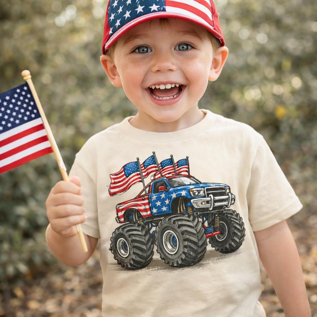 4th of July Kids Patriotic T-Shirt – America 250 Years of Freedom