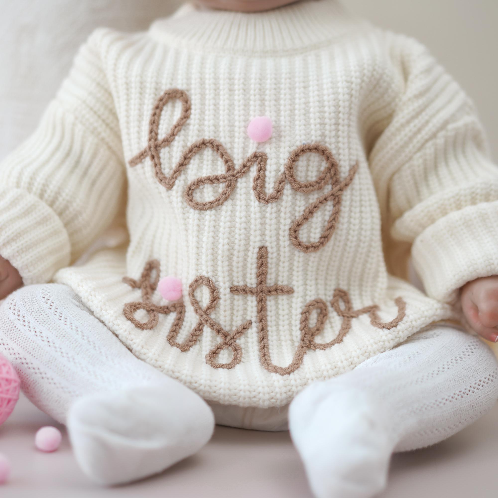 Personalized Kids Soft Knit Sweater - Sokidsun