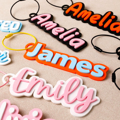 Personalized 3D Name Letter Tag - Sokidsun