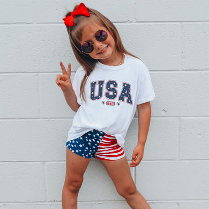 America Est. 1776 Red White Blue 4th of July T-Shirt