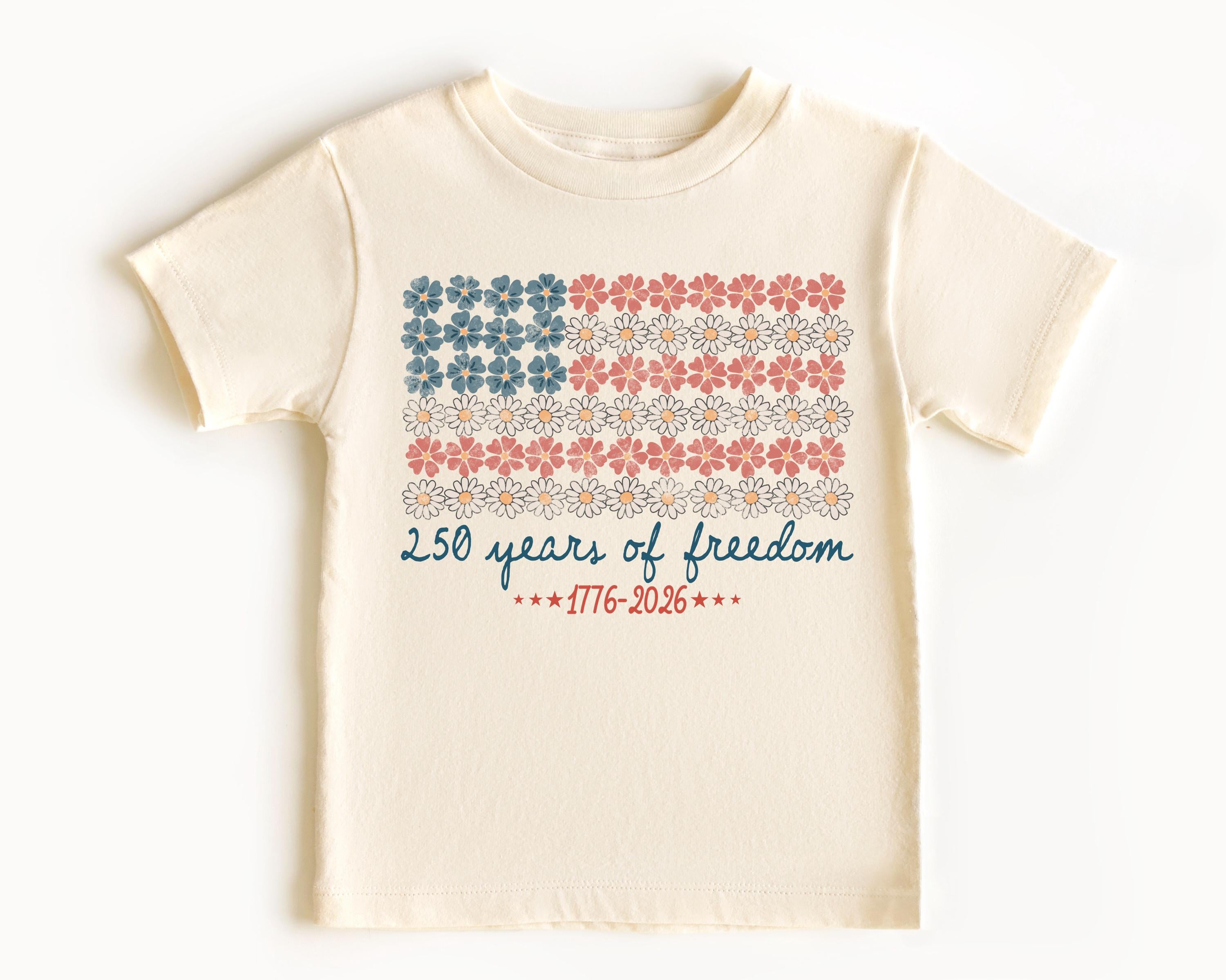 Cute America 250th Anniversary Kids T-Shirt