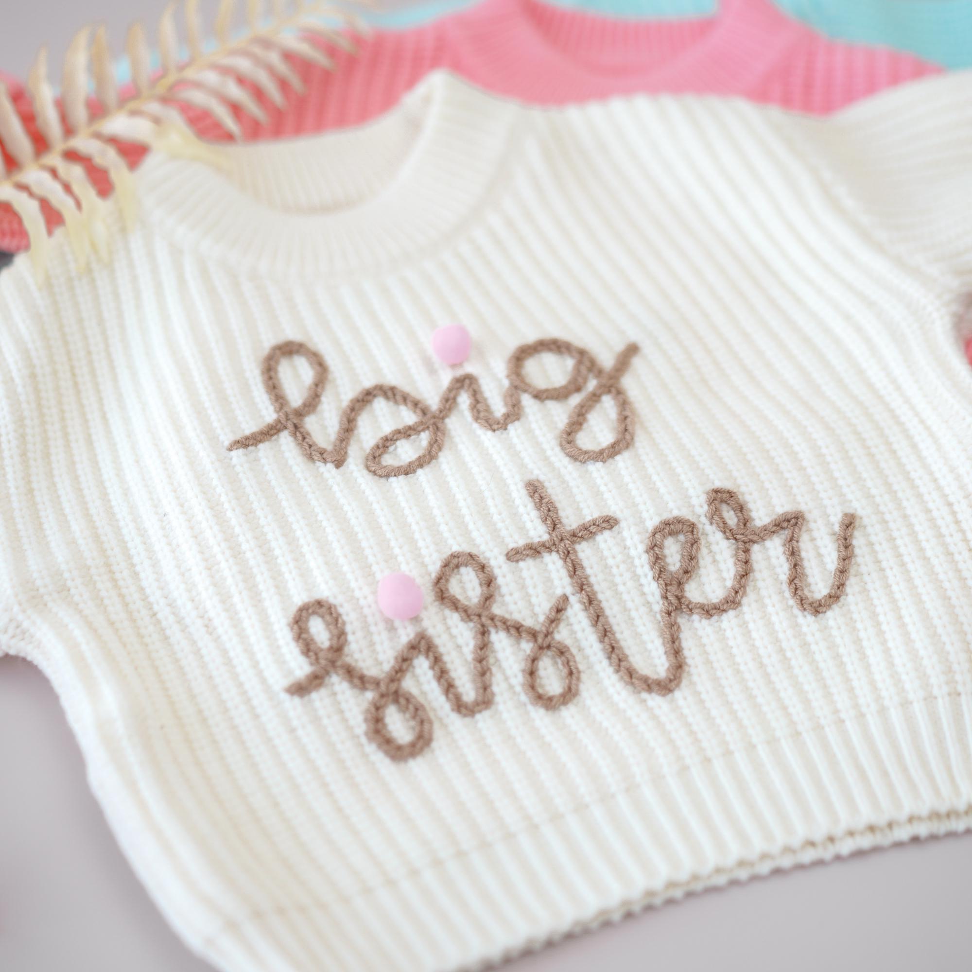 Personalized Kids Soft Knit Sweater - Sokidsun