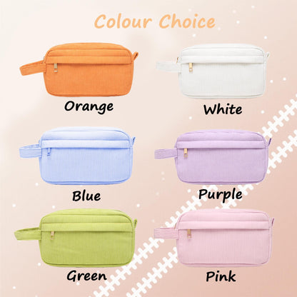 Personalized Kids Corduroy Pencil Case - Sokidsun