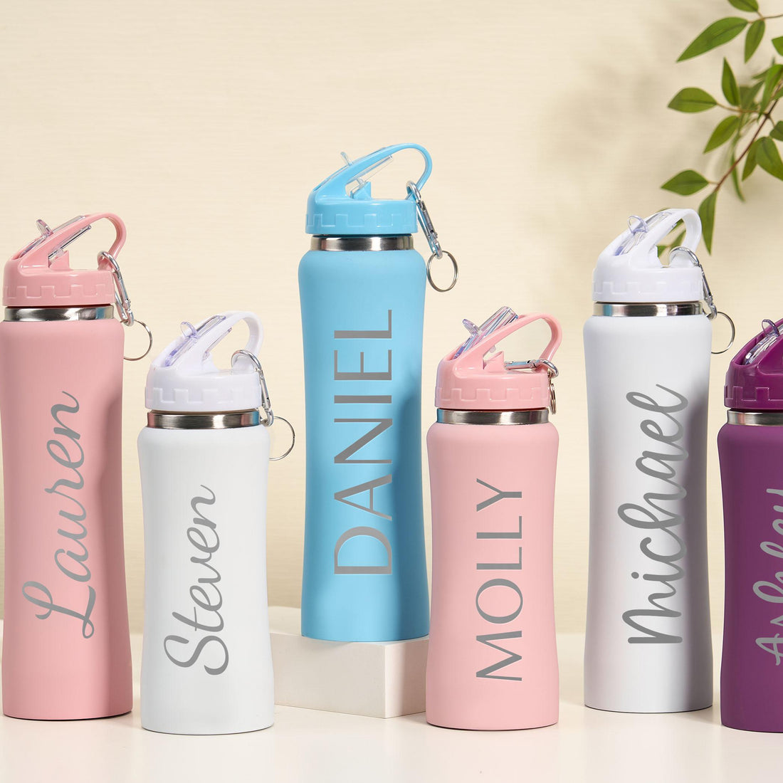 Personalized Kids Stainless Steel Insulated Water Bottle - Sokidsun