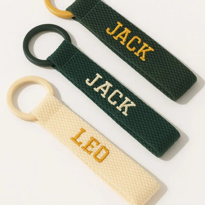 Personalized Embroidered Name Keychain - Sokidsun