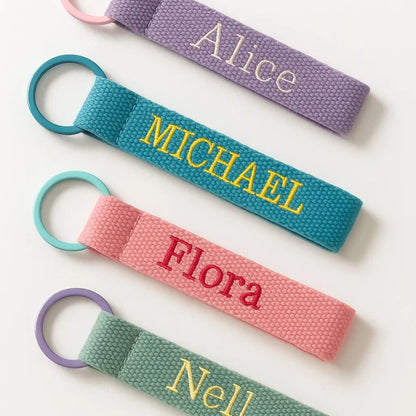 Personalized Embroidered Name Keychain - Sokidsun