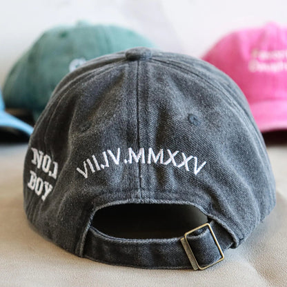 Personalized Retro Kids Baseball Cap - Sokidsun