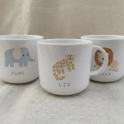 Personalized Kids Animal Name Mug - Sokidsun