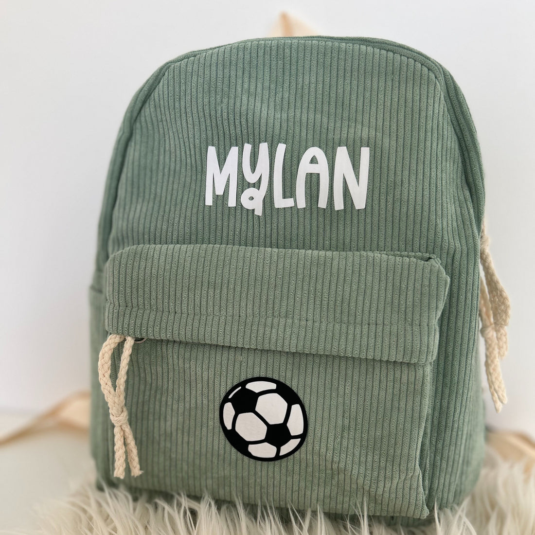 Personalized Kids Corduroy Backpack - Sokidsun