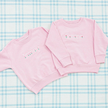 Personalized Toddler Name Crewneck Sweatshirt - Sokidsun