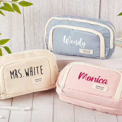 Personalized Large Capacity Kids Pencil Case - Sokidsun