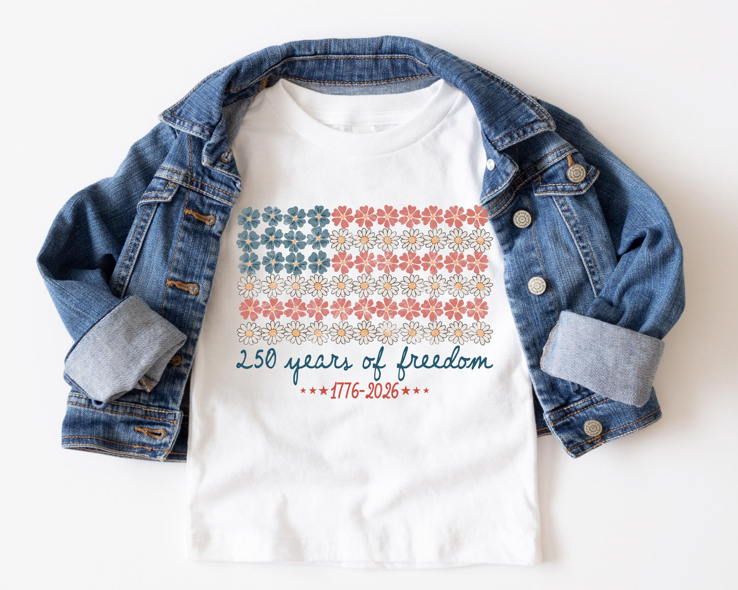 Cute America 250th Anniversary Kids T-Shirt