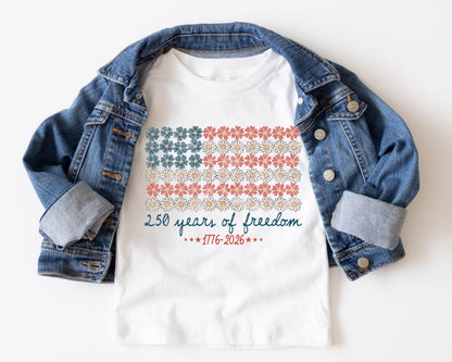 Cute America 250th Anniversary Kids T-Shirt