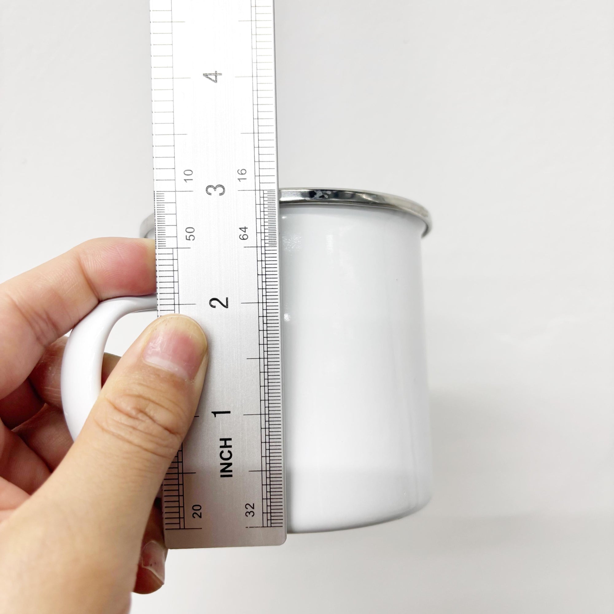 Personalized Kids Animal Alphabet Enamel Mug