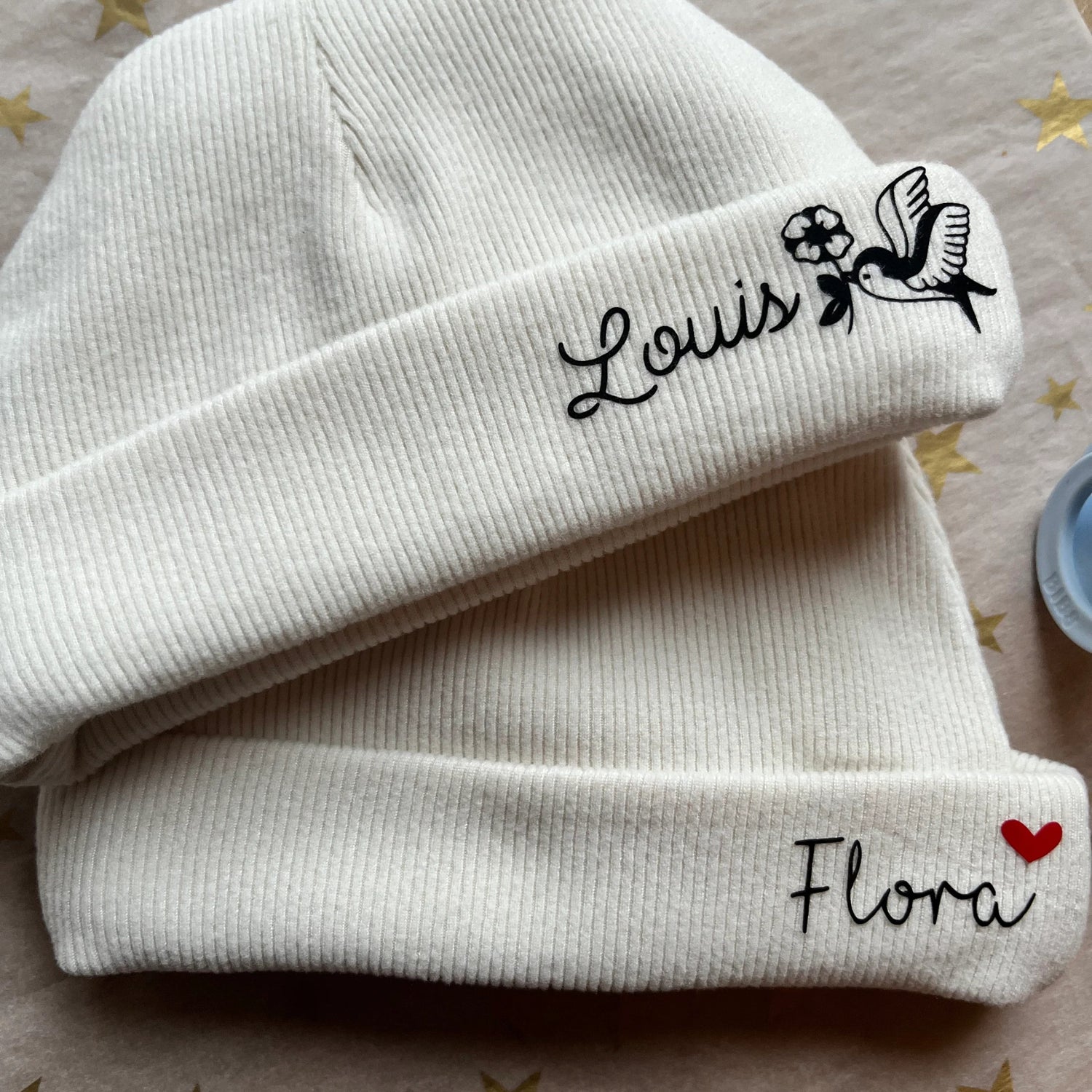 Personalized Cotton Newborn Baby Beanie Hat - Sokidsun