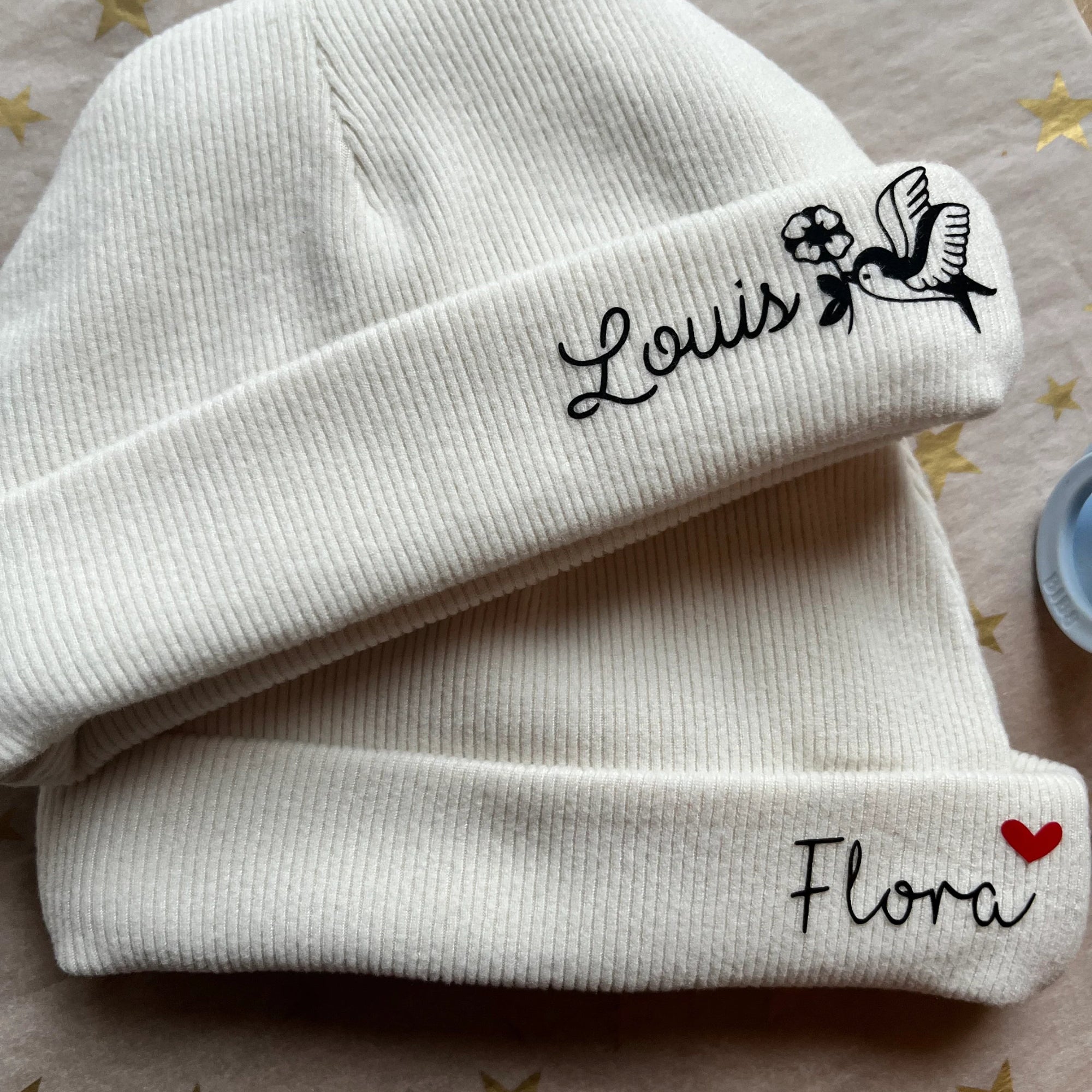 Personalized Cotton Newborn Baby Beanie Hat - Sokidsun