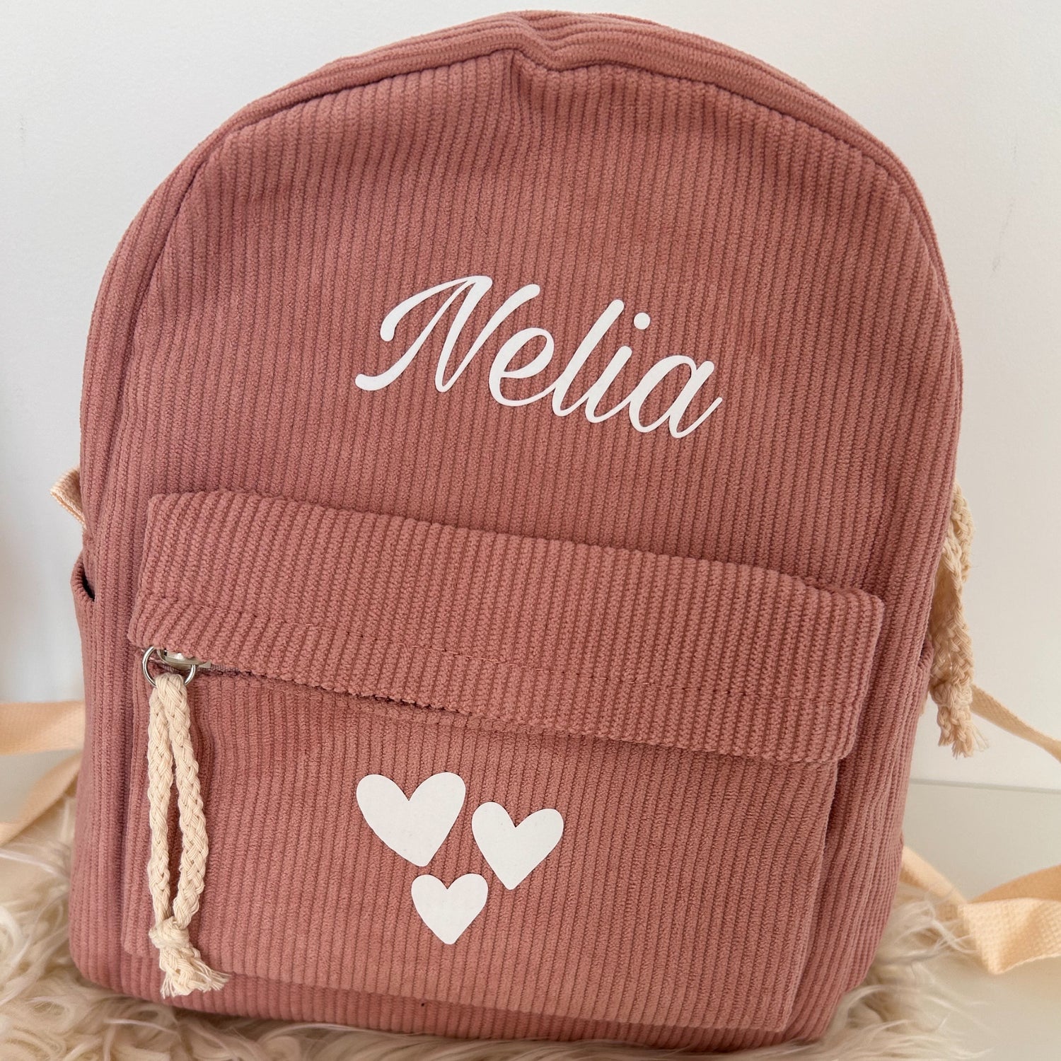Personalized Kids Corduroy Backpack - Sokidsun