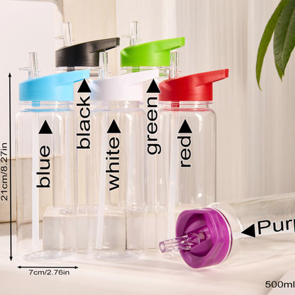 Personalized Kids Name Straw Water Bottle - Sokidsun