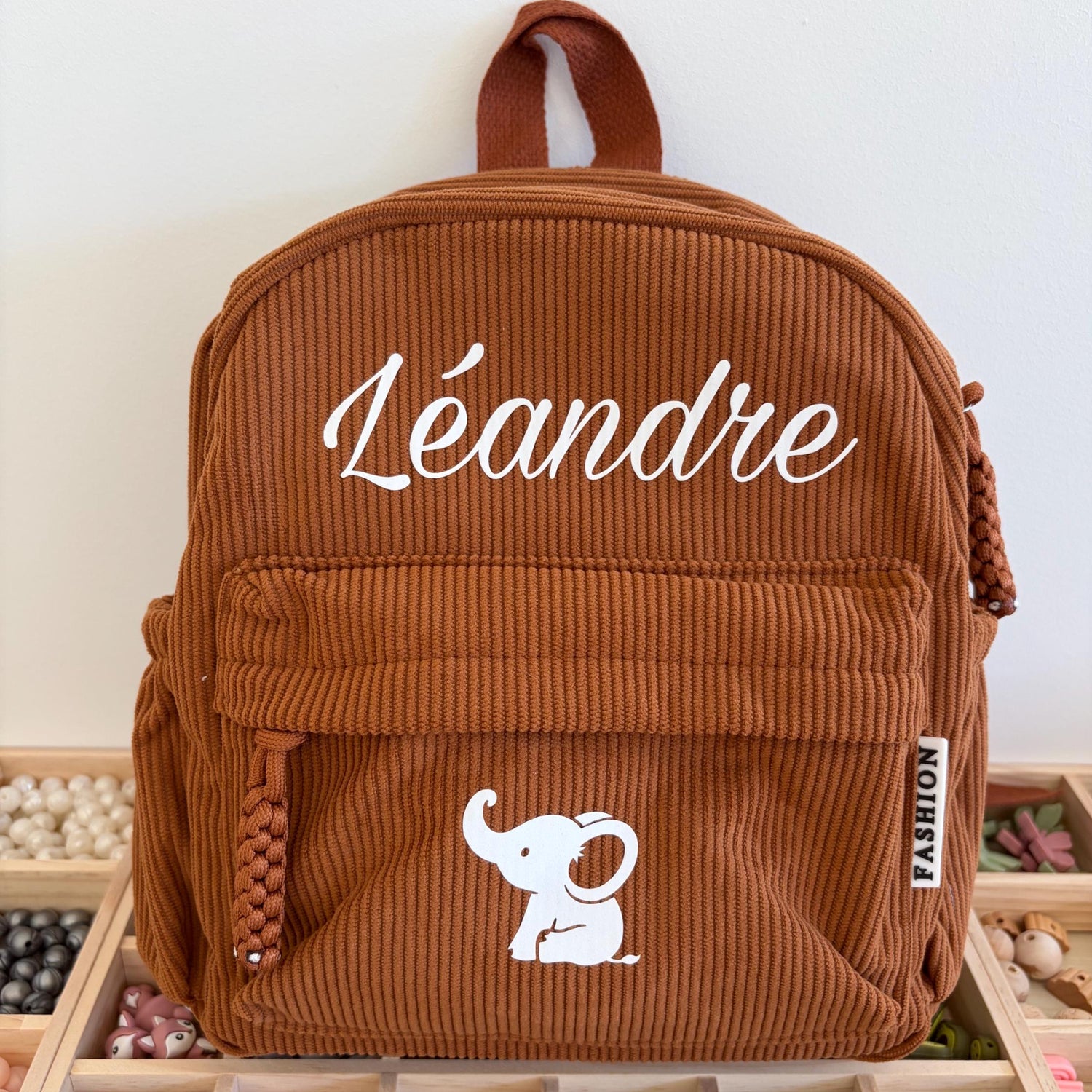 Personalized Kids Corduroy Backpack - Sokidsun