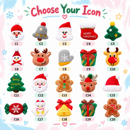 Personalized Christmas Gift Sack Santa Bag for Kids with Custom Name