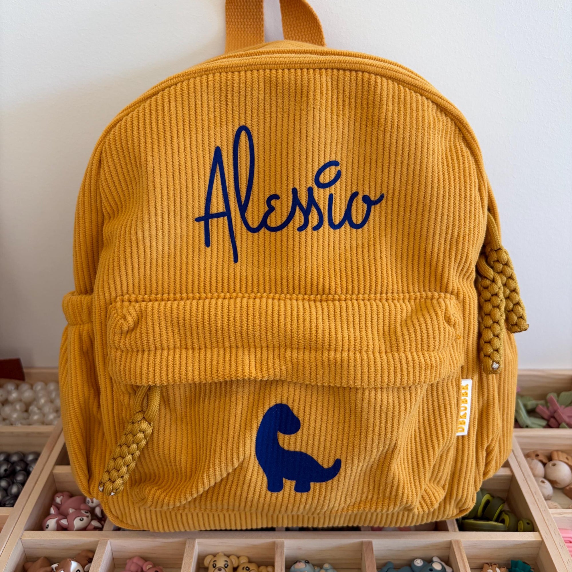 Personalized Kids Corduroy Backpack - Sokidsun