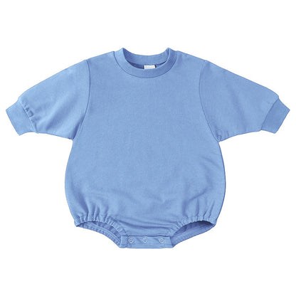 Personalized Baby Cotton Sweatshirt Romper - Sokidsun