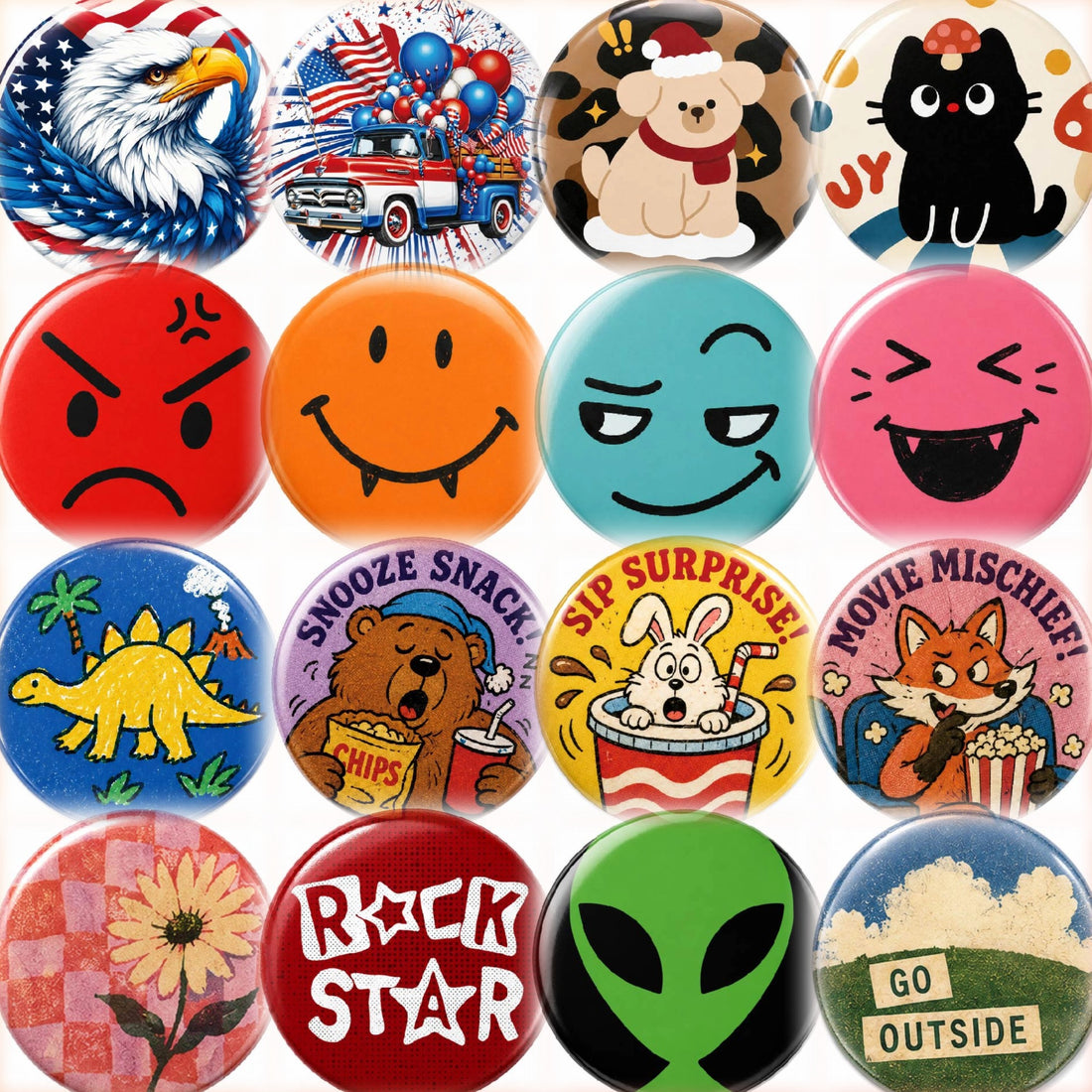 Create Your Own Custom Pins &amp; Badges – Personalized Merch Made Easy
