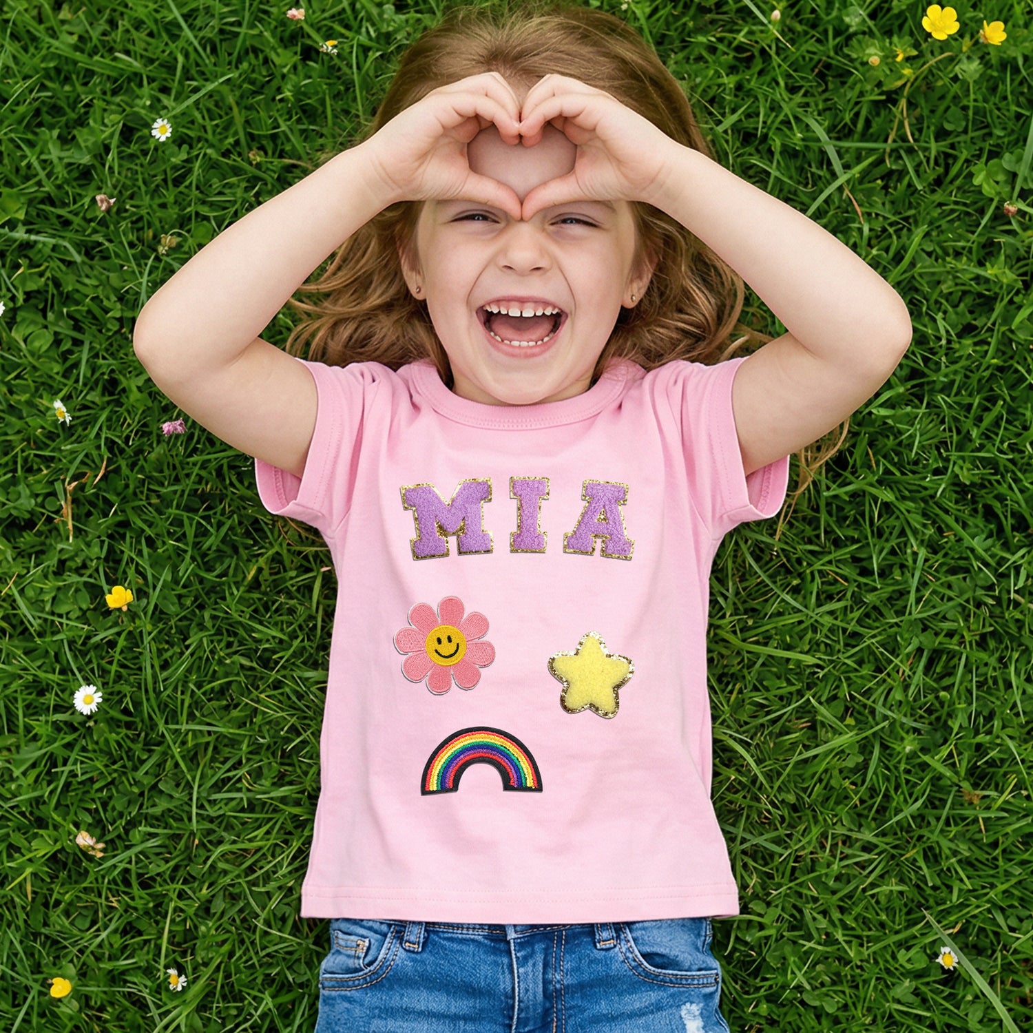 Personalized Patch T-shirt for Kids - Sokidsun