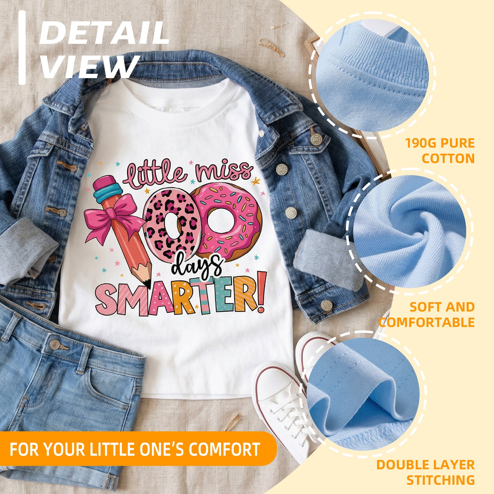 Personalized Kids Back to School T-Shirt - Sokidsun