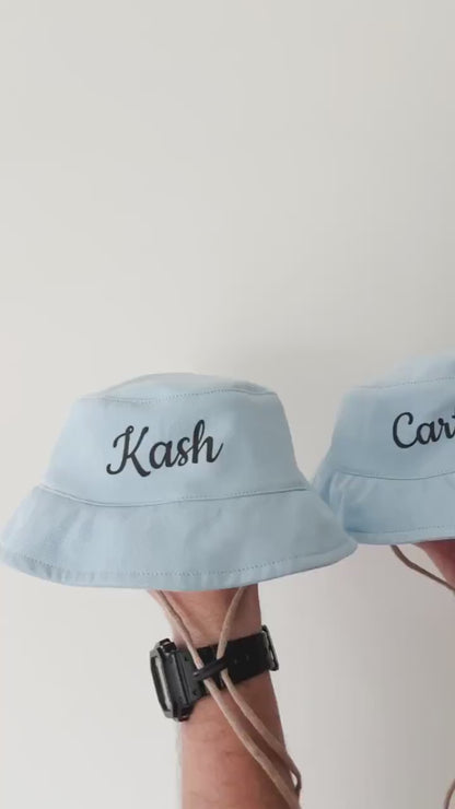 Personalized Kids Cotton Bucket Hat