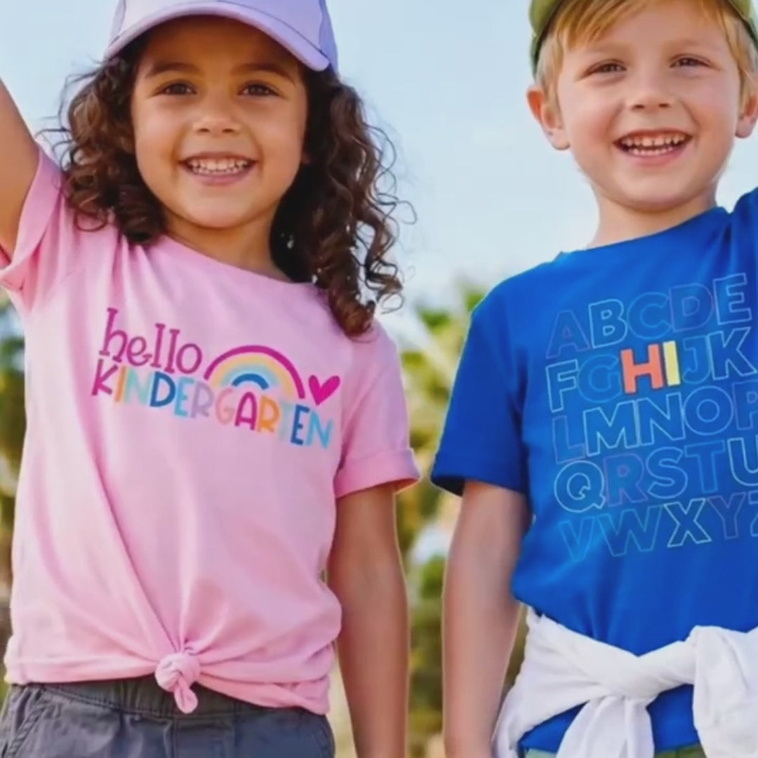 Back to School Graphic T-Shirt for Kids